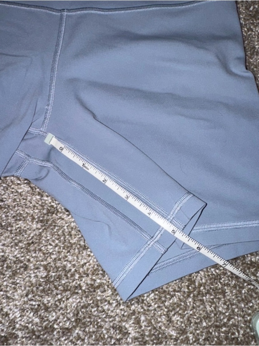 lululemon athletica Light Blue High-Rise Bike Shorts - Picture 5 of 5